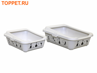 Moderna туалет лоток угловой corner tray 55x45x13h см серый